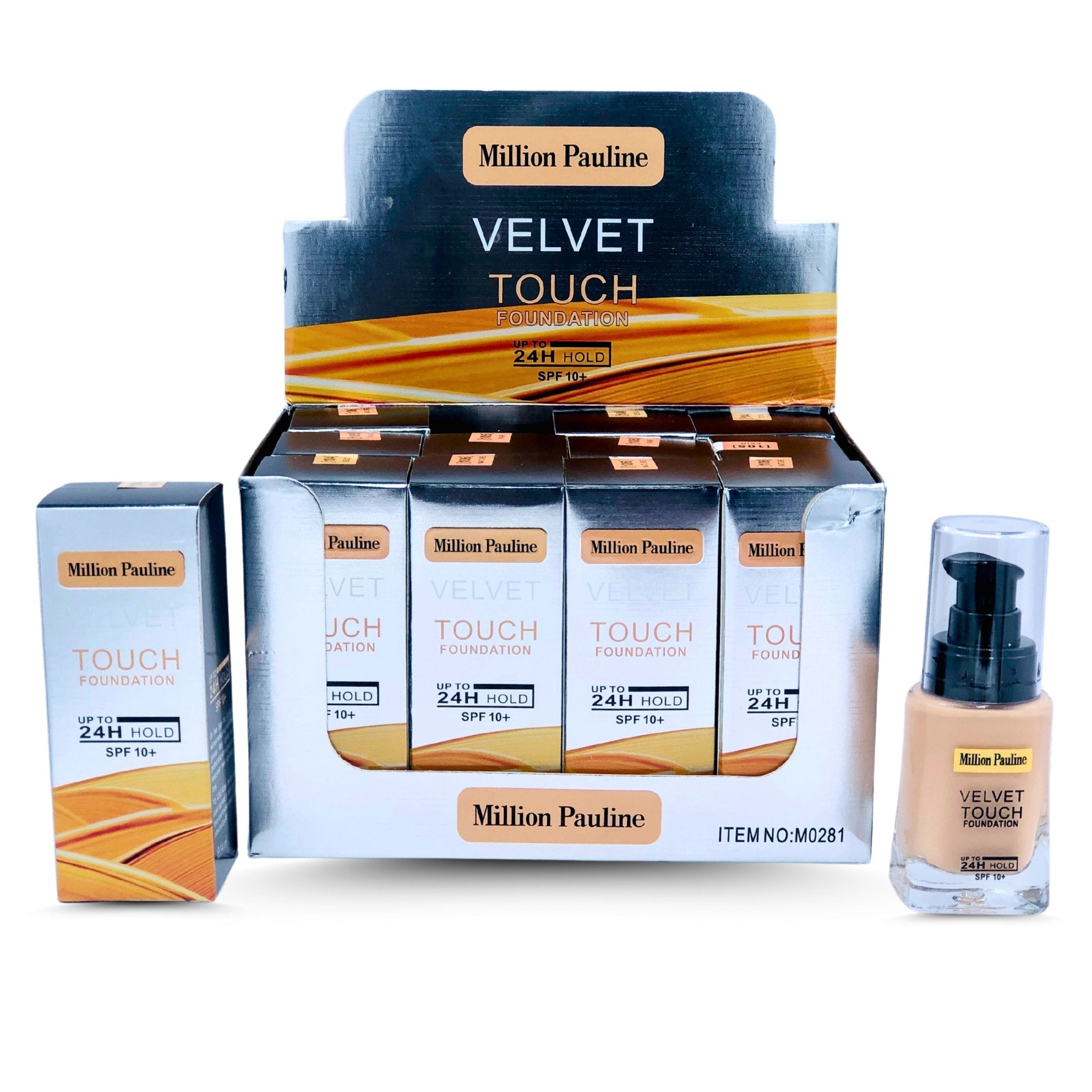 Base Velvet Touch SPF+ 10 Million Pauline - AjSilesM0281