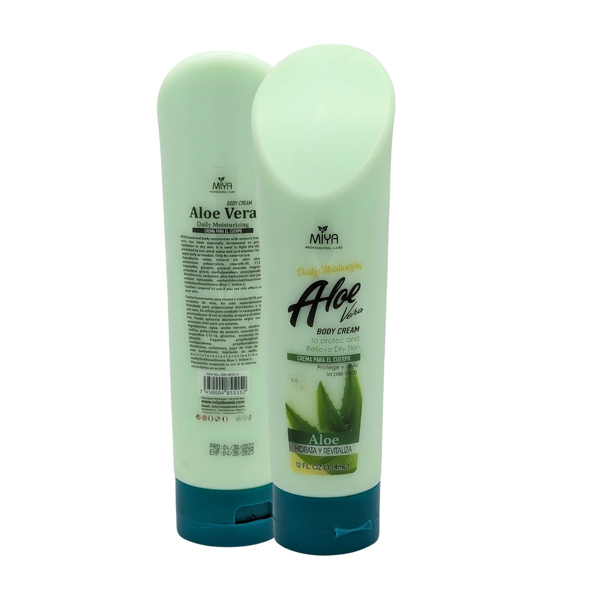 Crema corporal Aloe 12 Oz - AjSiles006-485515