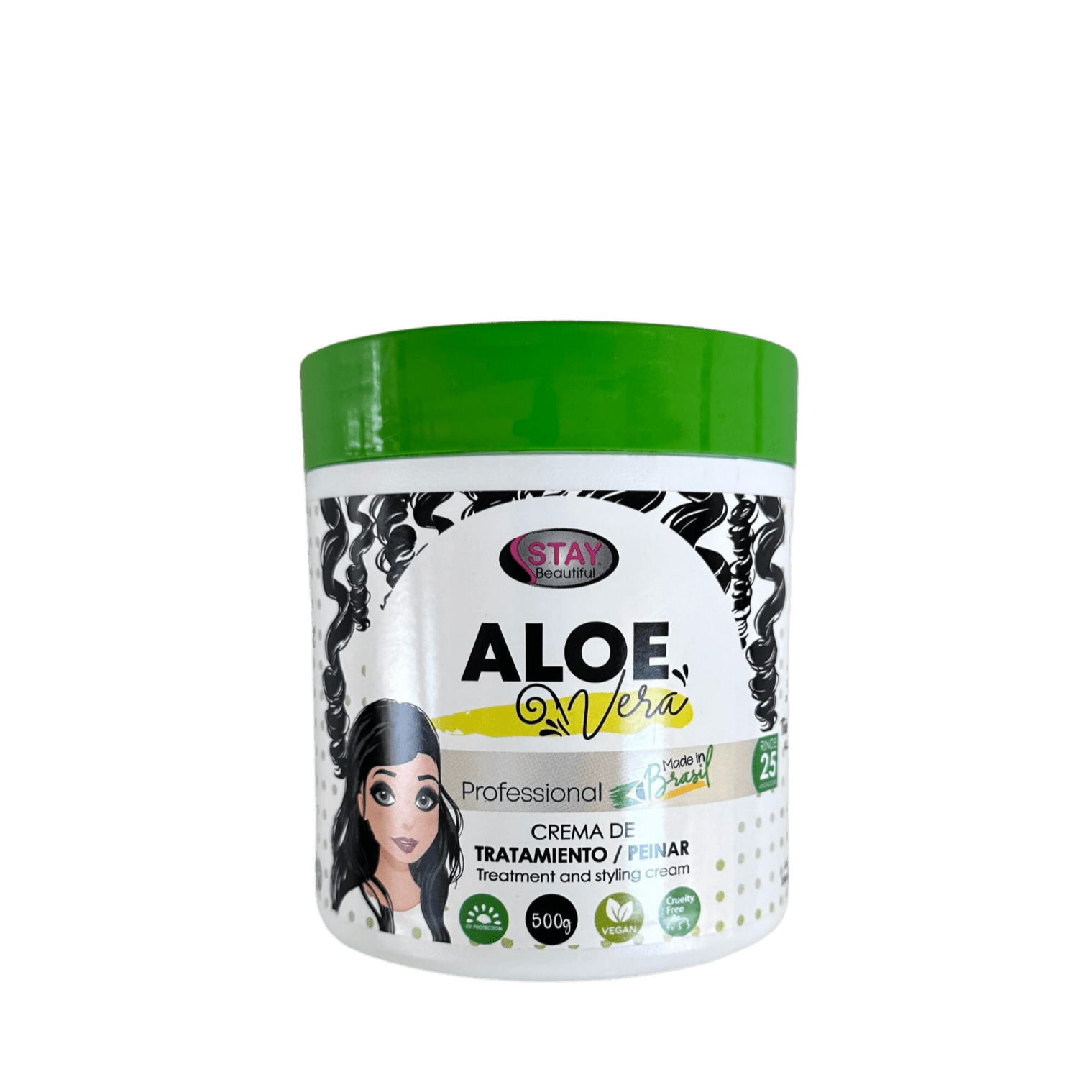 Crema para Peinar Y Tratamiento Aloe Vera 500ml - AjSilesS23-1350