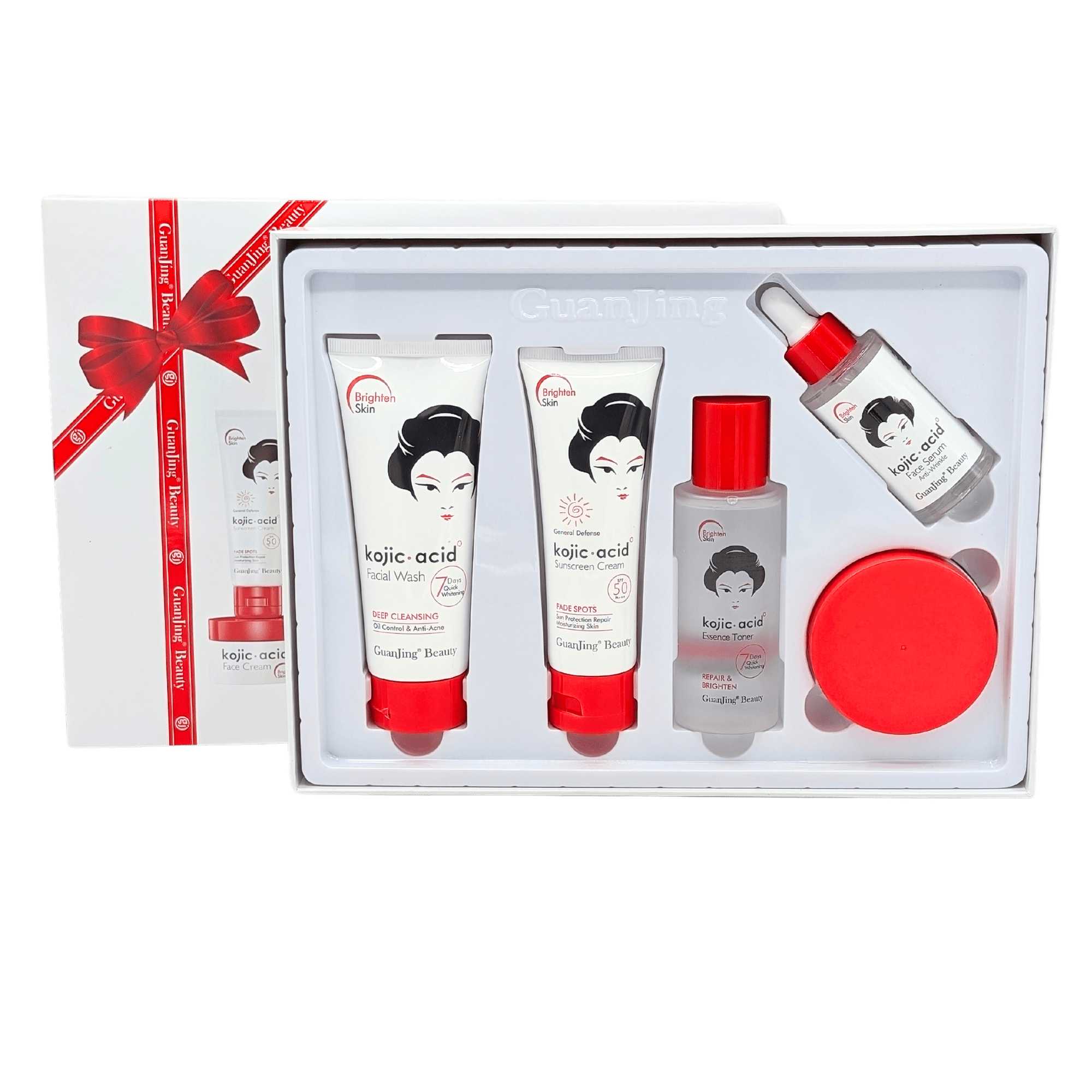 Set Skin Care Acido Kojic 5 Pcs - AjSilesGJ7169